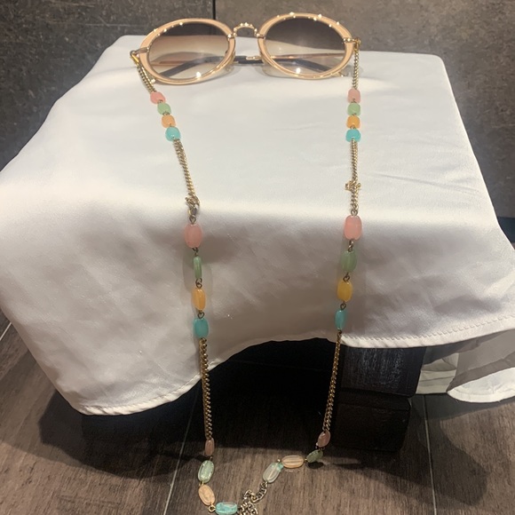 💎💎Heavily used Sunglasses chain in multicolour💎💎 - Picture 2 of 5